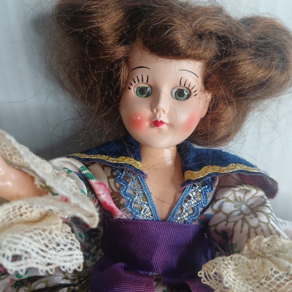 Vintage 40s Marcie Doll Queen Elizabeth 880 A&H Doll Mfg. Collectible